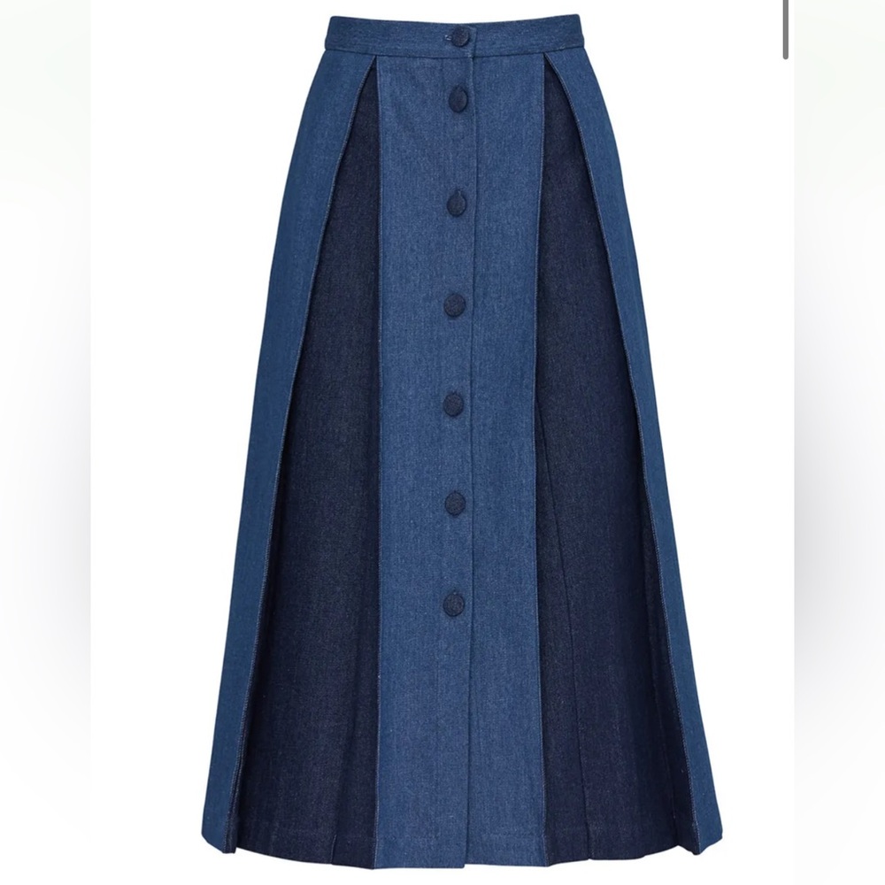 Deborah Lyons Jean skirt size 10